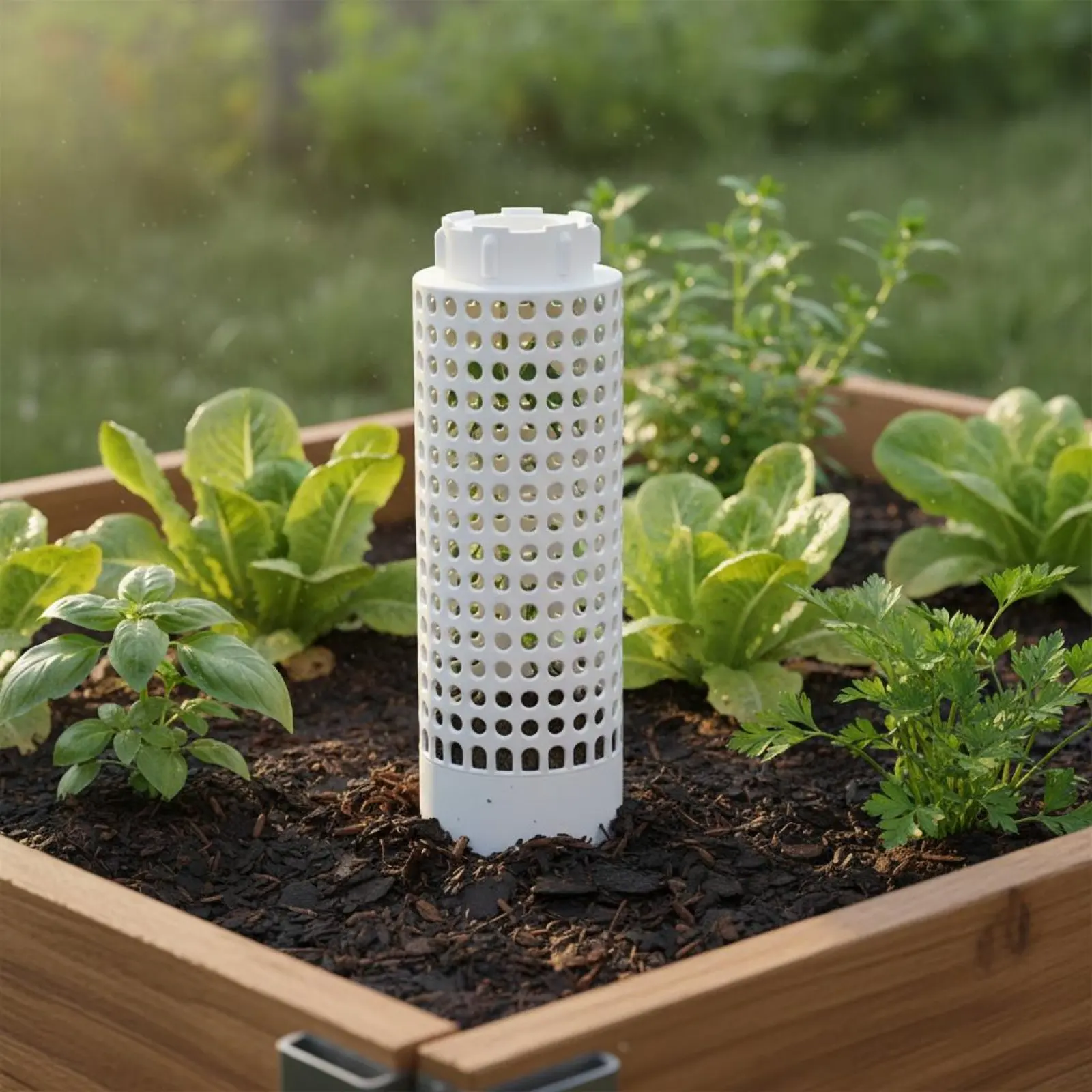 Composting Creature Composting Column Environmentally-Conscious In-Ground Composting Creature Feeder Vermicomposting Bin