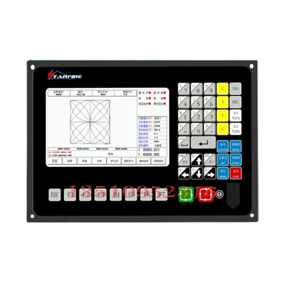 Imagem -02 - Controlador de Plasma Starpeak Sf2100c-qg Sistema Controle Cnc Plasma Chama Máquina Corte Operação Cnc Sistema o Novo