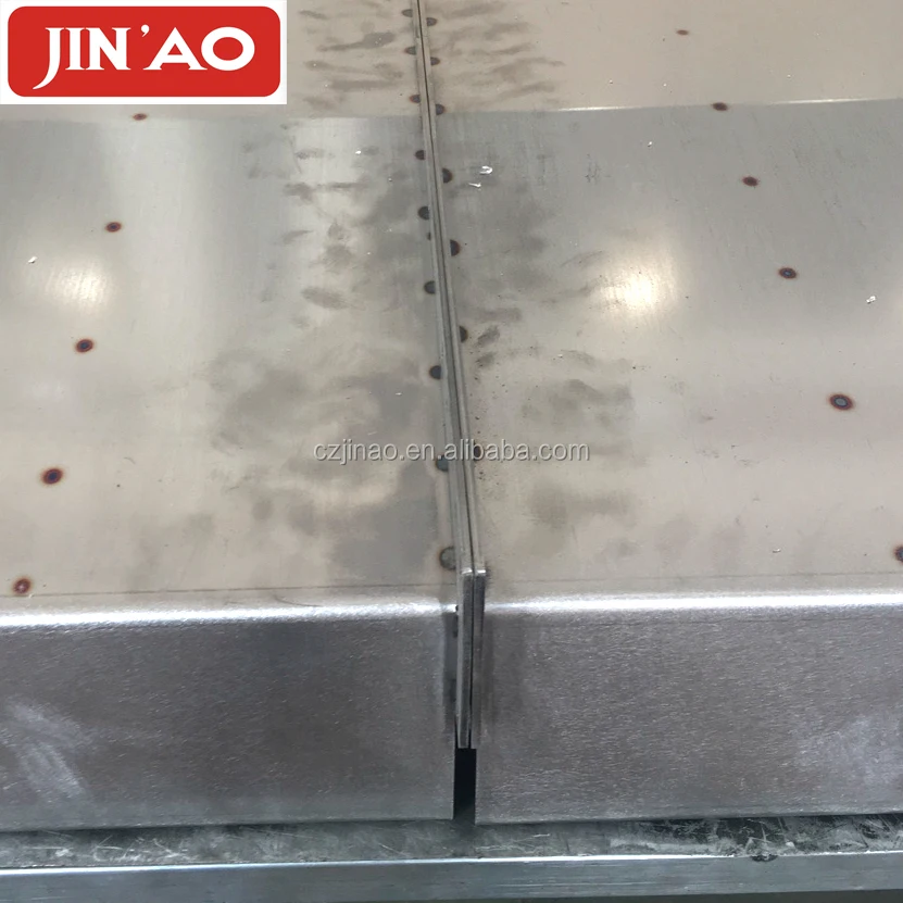 لوح فولاذي تلسكوبي للآلات درع حماية تلسكوبي غطاء منفاخ لـ CNC #3