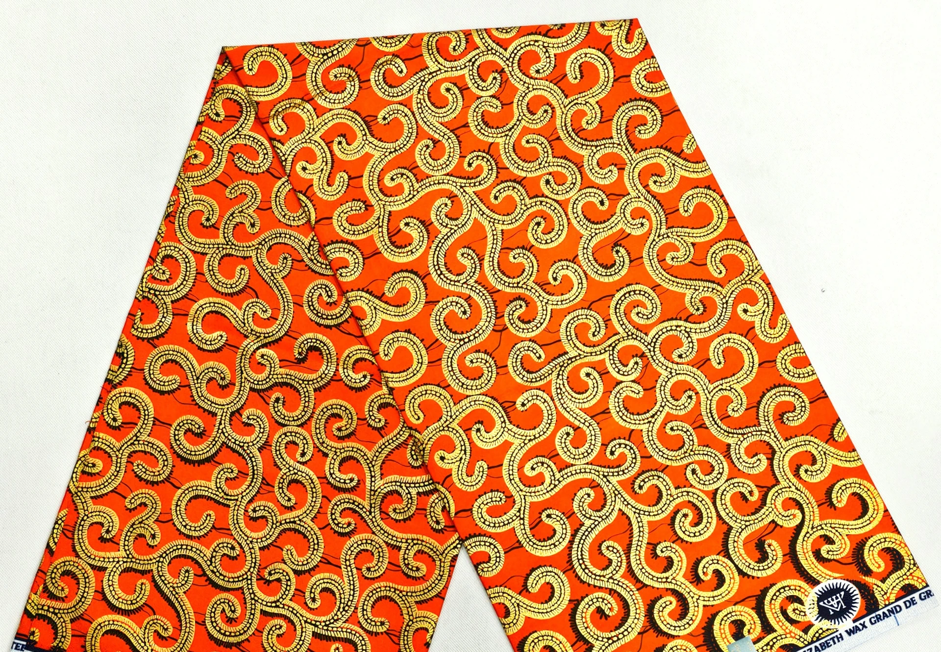 

Роскошная суперкачественная восковая ткань, настоящий воск, 100% хлопок, материал, голландский воск, швейная одежда для свадебного и праздничного платья