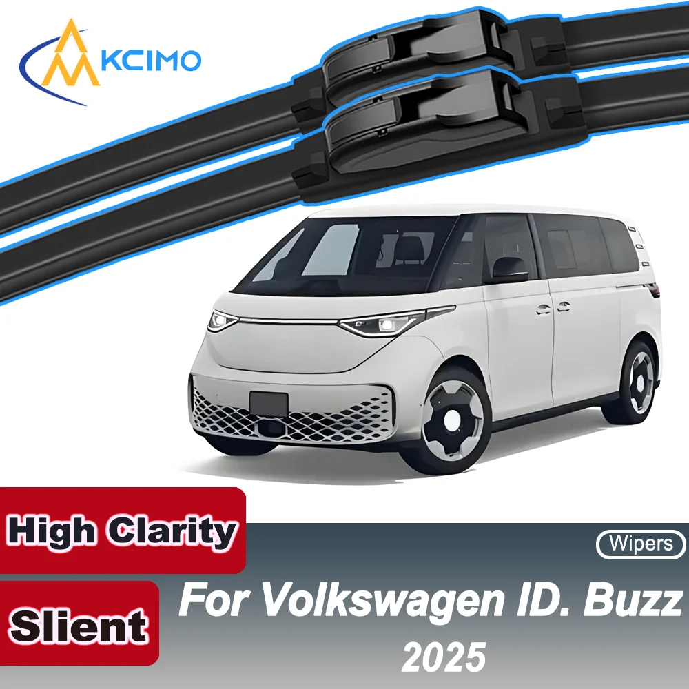 

KCIMO New 2PCS Wiper Blades for Volkswagen ID. Buzz 2025 Front Windshield Auto Wipers Blade Rain Brushes Accessories 2025 year