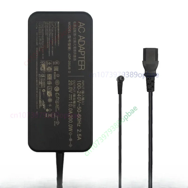 200W 20V 10A  AC Adapter For ASUS TUF FA506 QM58 Ice Laptop Charger