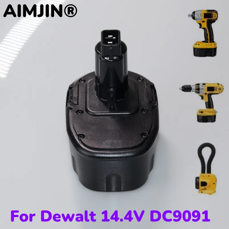 Origina новый инструмент для замены аккумулятора NIMH 14,4 В для DeWalt 9800 мАч DC9091 DE9038 DE9091 DE9092 DW9091 DW9094