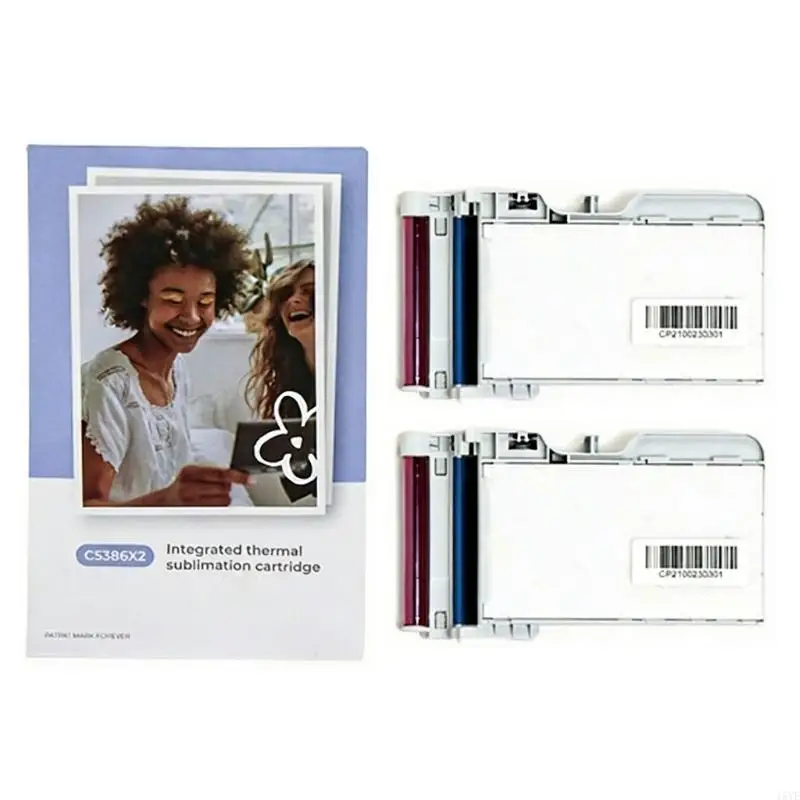  Professional Photo Papers Projects Creative Paper Cartridge Fingerprints Waterproof Sticky Back for CP2100 Printer
