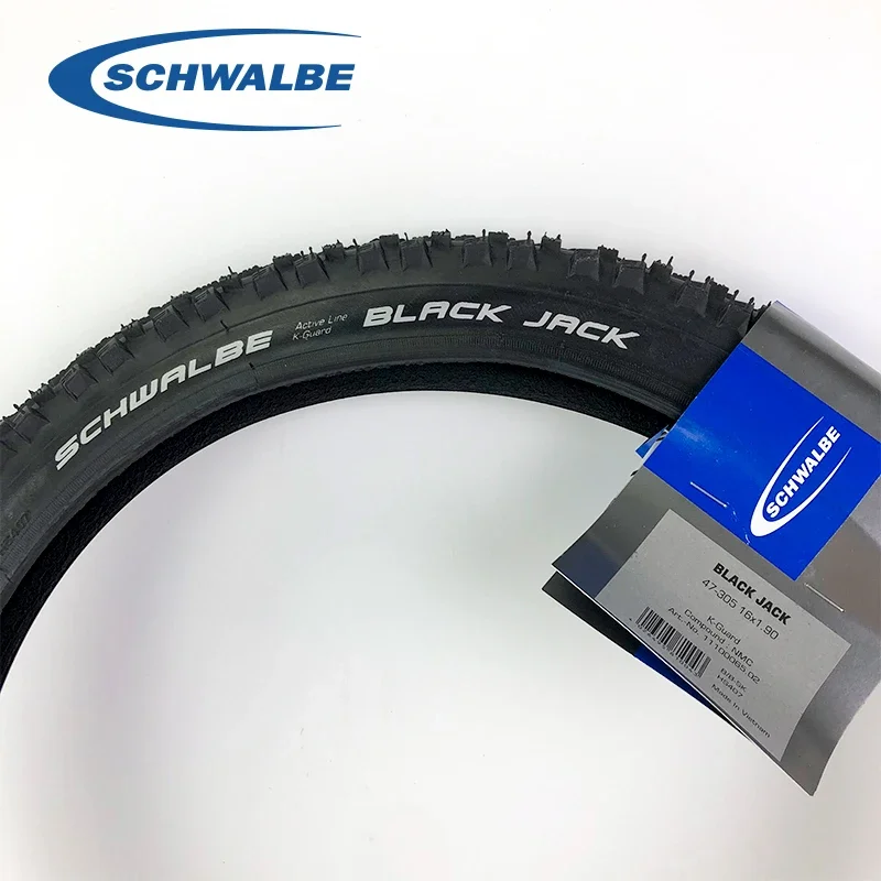 SWALLOW BlackJack 12/16/18/20/24/26x1.90 Bicycle Tire City Road Bike Small Wheel Tyre Cycling Replacement Parts