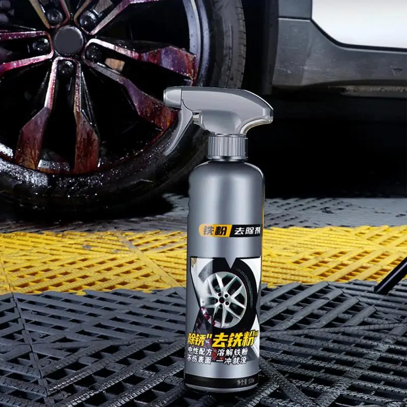 Iron Cleaner Powerful 500ml Rust Cleaner Cleaning Supplies For Sink Bathtub Car Bike Furniture Grill Tile Outdoor