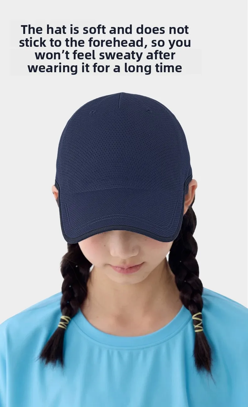 New Design Seamless Baseball Cap Quick Drying Packable Outdoor Hat Polyester Breathable Sports Hat