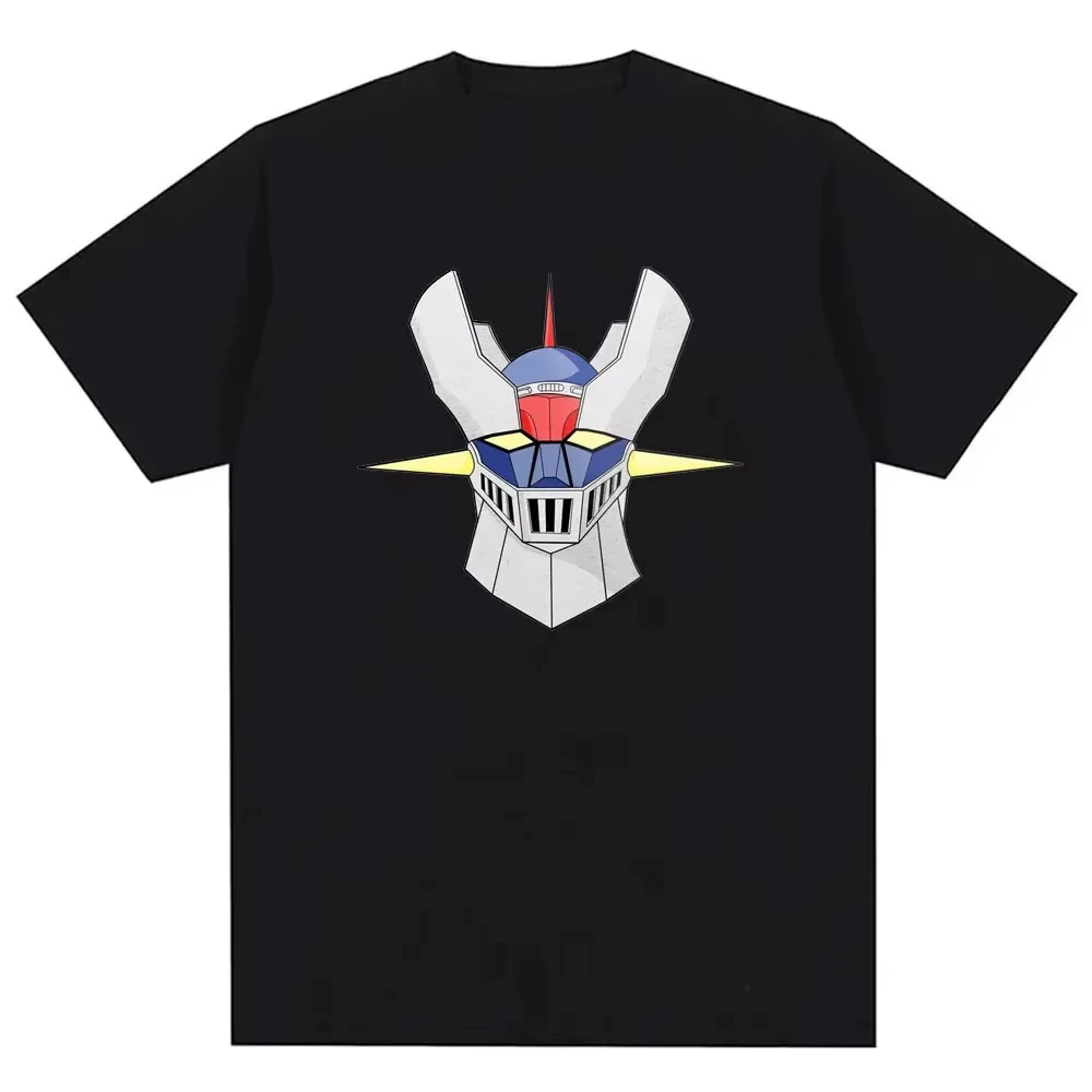 Neues Mazinger Z Dark Robot Herren-T-Shirt mit Persönlichkeitsmuster, Vintage-T-Shirts, stilvolles, schickes T-Shirt S – Detail 4