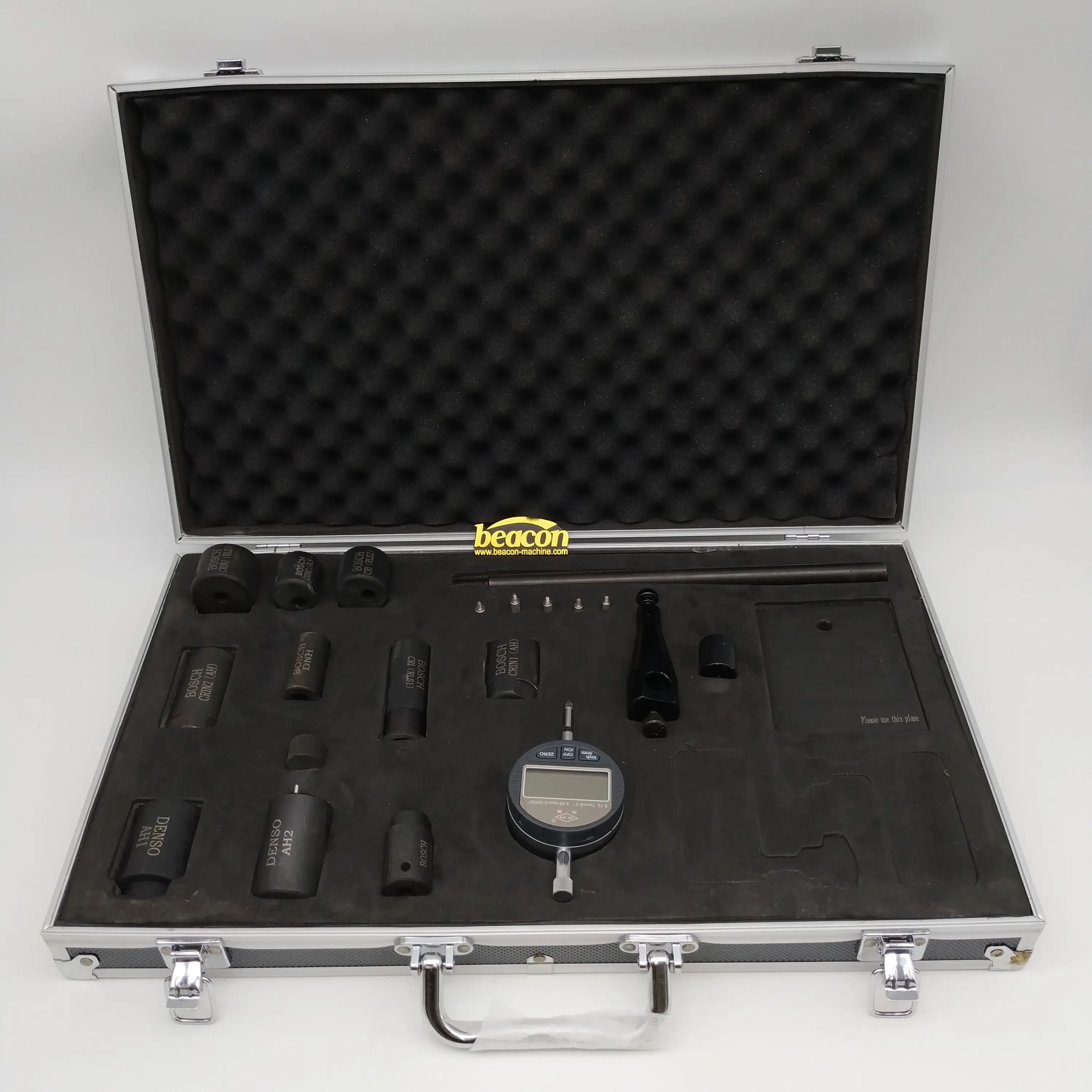 

Beacon Machine Bosc Dens Injector with Specialized Stroke Measuring Gauge 1 Year Warranty