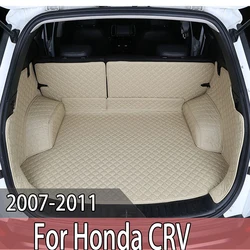 Car-styling For Honda CRV CR-V 2007-2011 Car Rear Boot Liner Trunk Cargo Mat Tray Floor Carpet Mud Pad Pro