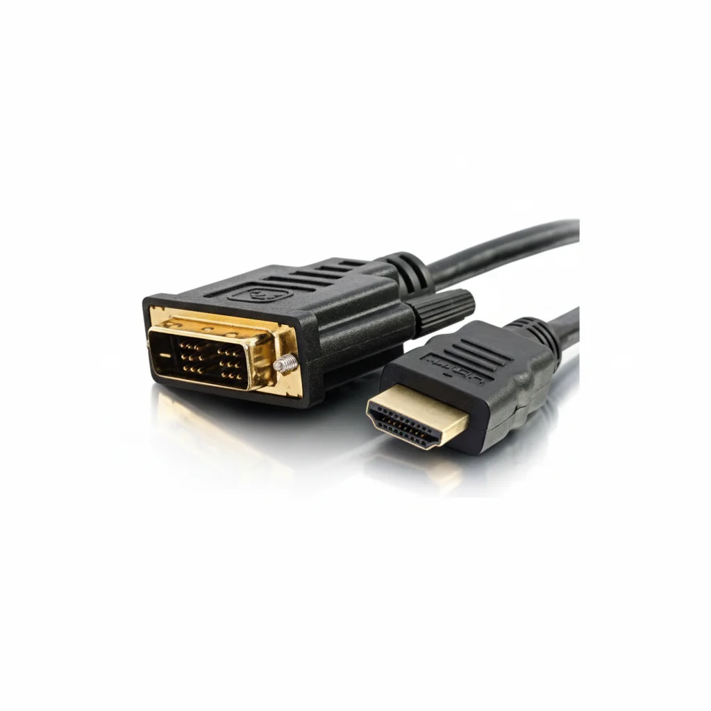 

C2G 15m HDMI to DVI-D Digital Video Cable - HDMI/DVI for Audio/Video Device - 492 ft - 1 x DVI-D (Single-Link) - Used-Like New