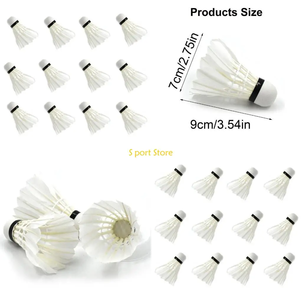 

U2JB Badminton Shuttlecocks, Professional High Speed Badminton Set