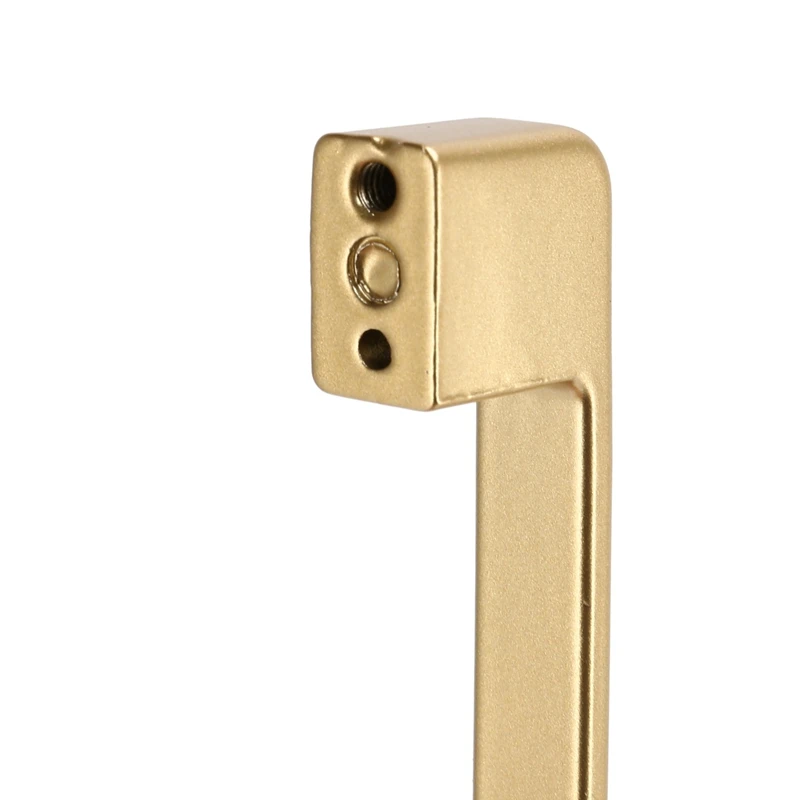 ABXH 10 حزمة خزانة تسحب مقابض الأدراج الذهبية، سبائك الألومنيوم تسحب لأجهزة خزانة المطبخ مقابض خزانة المطبخ