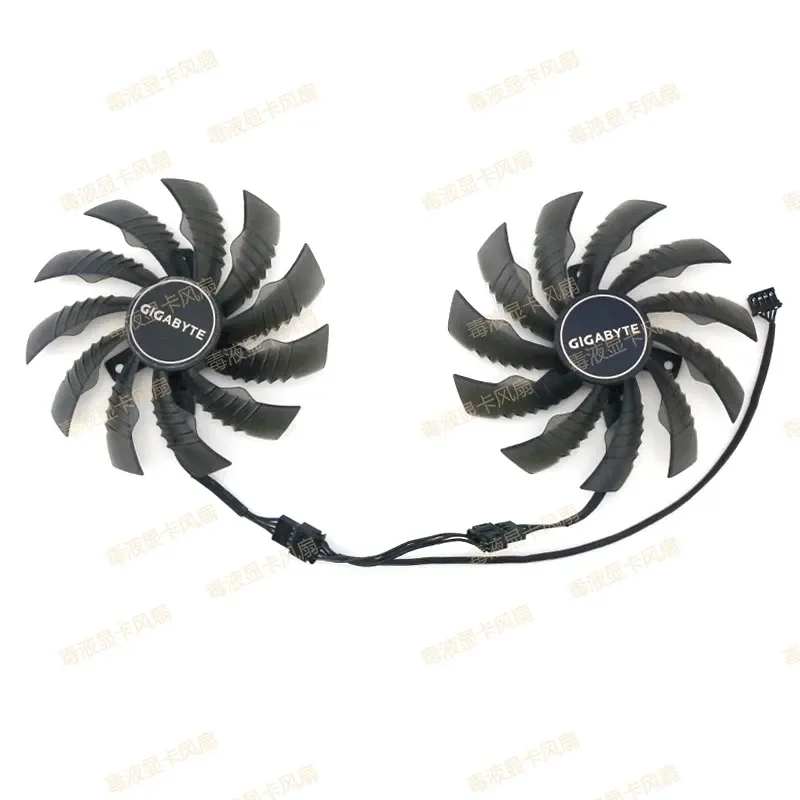 For Gigabyte RTX 2060 2060S 2070 Magic Eagle WINDFORCE WF2 Wind Demon Graphics Card Cooling Dual Fan