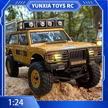 Fms Fcx24m 1/24 카멜 컵 시뮬레이션 디펜더 90/110 1 세대 디스커버리 클라이밍 오프로드 차량