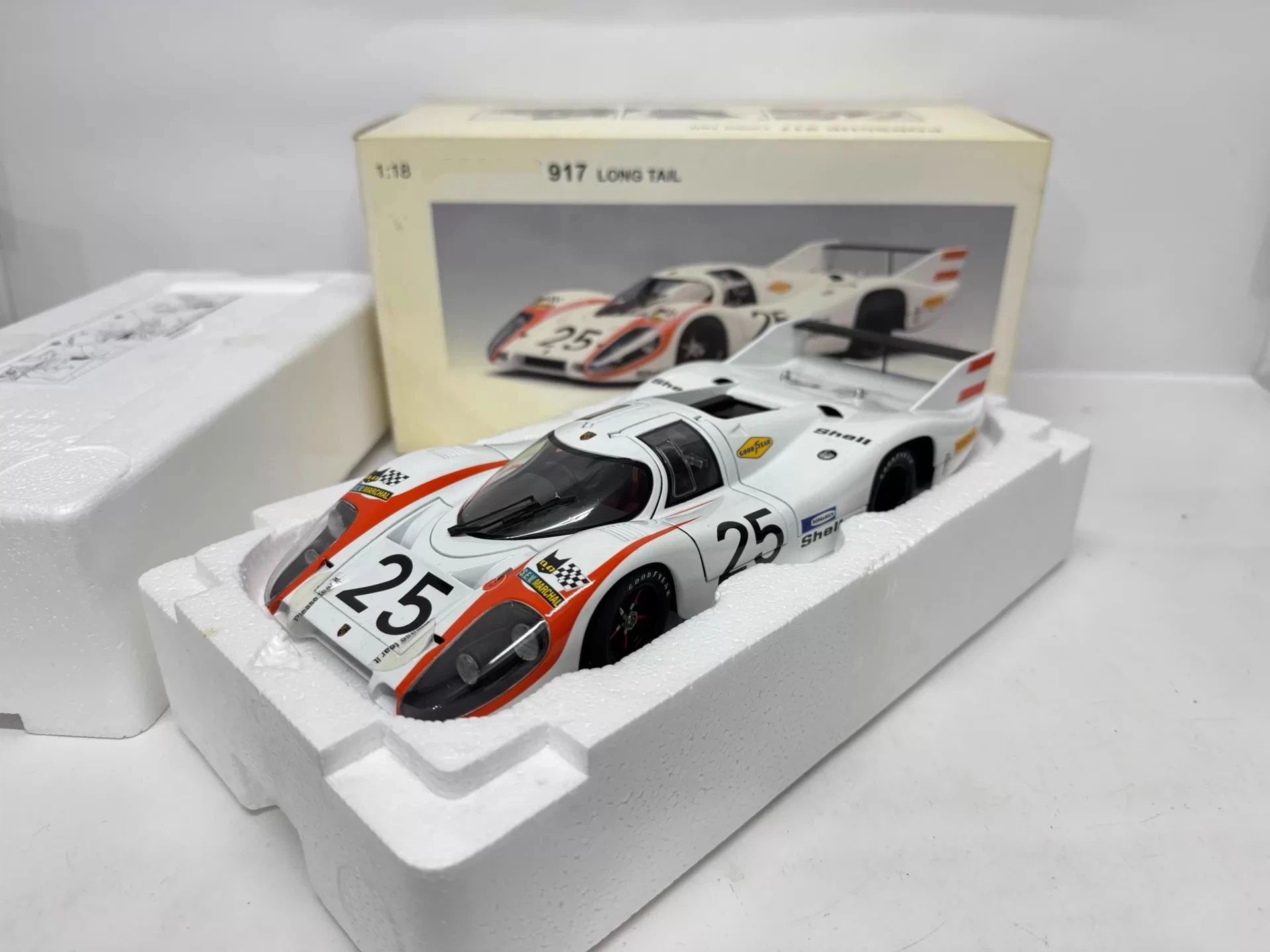 

Autoart 1:18 917K #25 Simulation Limited Edition All Open Alloy Metal Static Car Model Toy Gift