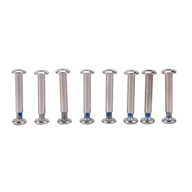 8Pcs Roller Skates Parts Axle Male And Female Screws For Child Kids Or Adult Inline Skates