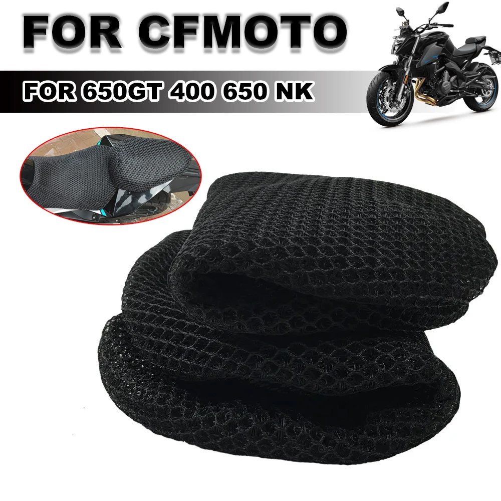 

Sun Protection Cushioor For CFMOTO CF 650GT 650NK 400NK GT650 NK650 NK 650 400 NK GT Motorcycle Mesh Protector Insulation Seat