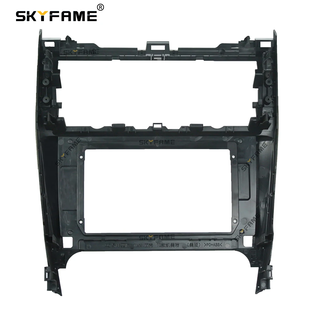 SKYFAME 10/12.3 Inch Car Frame Fascia Adapter Android Radio Dash Fitting Panel Kit For Toyota Camry USA Version