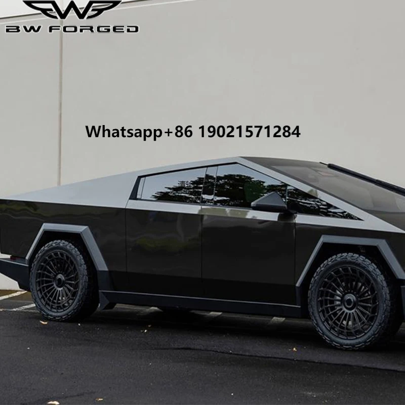 

BW Forged 5x112 Wheel Monoblock Gloss Black 17 18 19 Inch 5x114.3 5X120 Car Rim for Car Rims Cyber Truck