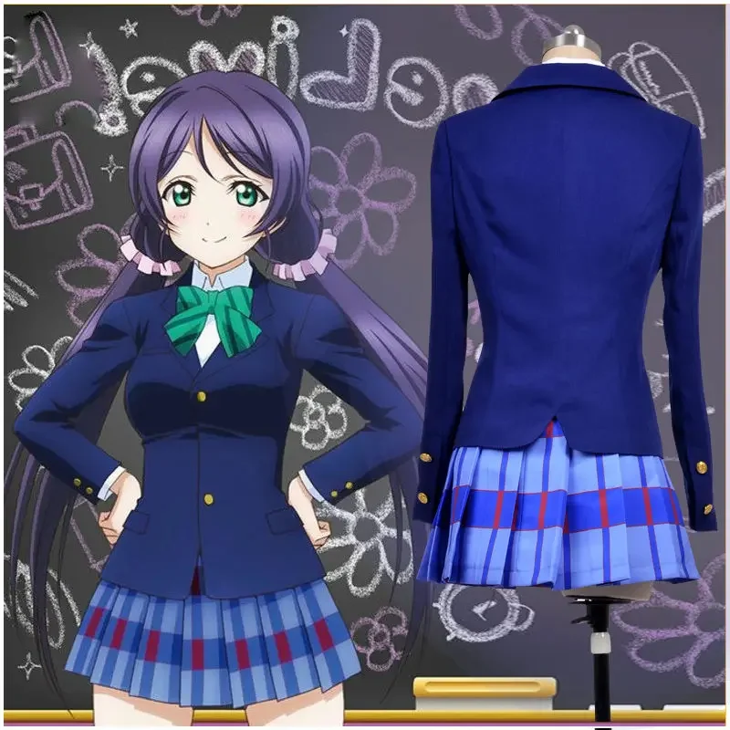 love live! Lovelive Kousaka Honoka Minami Kotori Ayase Eli Tojo Nozomi Nishikino Maki School Uniforms Cosplay Costume