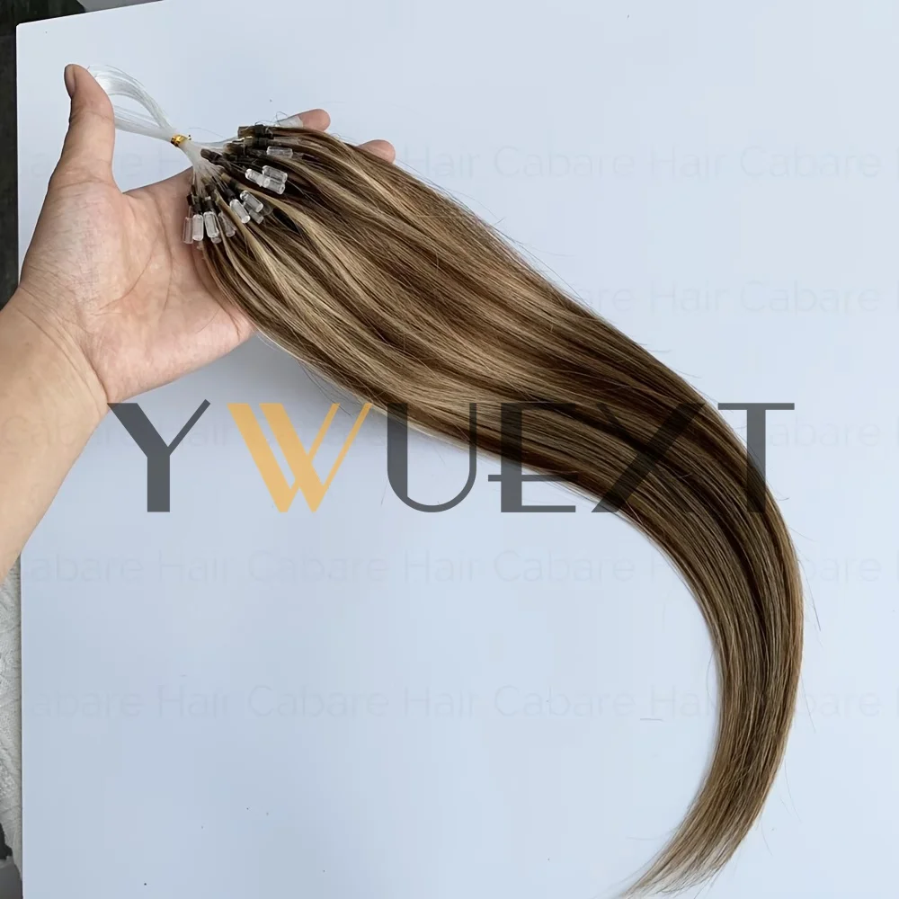 Shipping from the USA Micro Loop Ring Human Hair Extensions 12