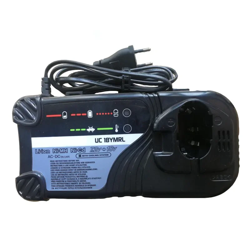 

UC18YMRL Charger with Cooling System For Hitachi 7.2V - 18V Series Li-ion Ni-mh Ni-cd Battery UC14YFA UC18YG UC18YKSL UC18YFSL