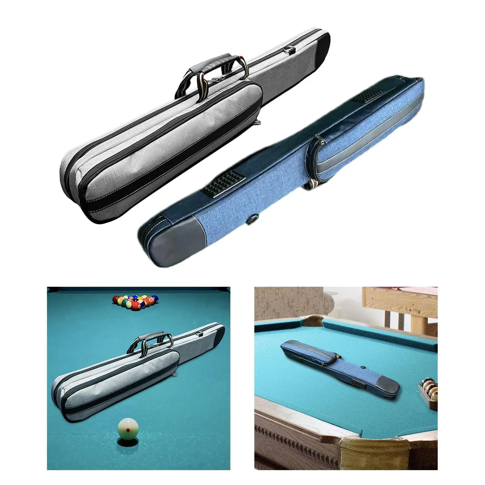 Pool Cue Sticks Bag Billiard Pool Cue Bag Hard Snooker Cue Storage Pouch