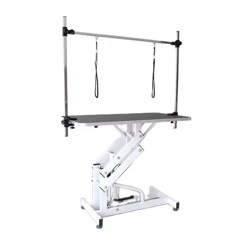 

Folding Stainless Steel Beauty Table HC-106 Professional Pet Grooming Table for Dogs & Cats Hair Cutting