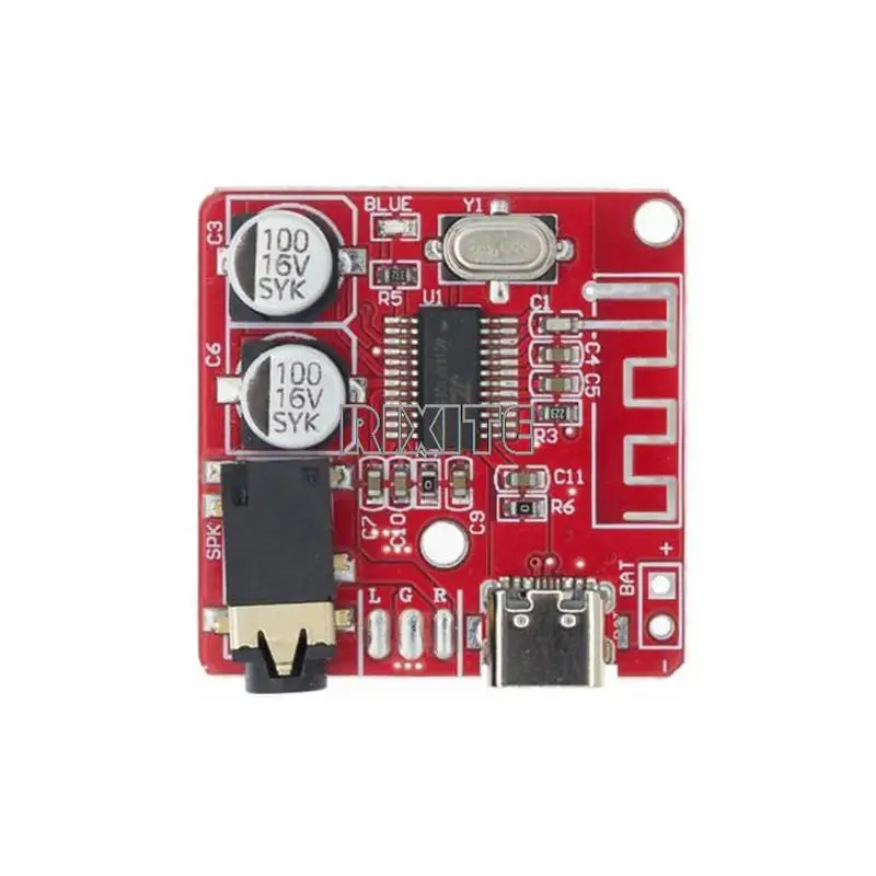 Bluetooth Audio Receiver Board Bluetooth4.1 5.0 MP3 Lossless Decoder Board Wireless Stereo Music Module XY-BT-Mini/VHM-314 V2.0