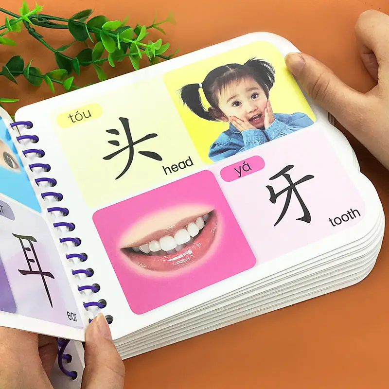 

Children's Picture Literacy Card Baby Preschool Early Education Enlightenment Cognitive Book Kindergarten Big