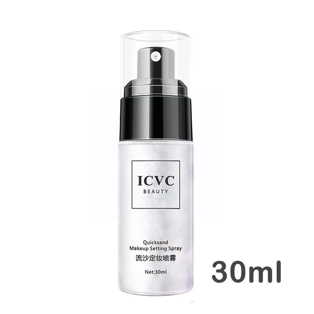 30ml Glitter Fast Finishing Makeup Setting Spray Moisturizing Long Oil Fixer Foundation Lasting Waterproof Control Make Up R6S2