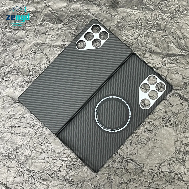 حافظة لهاتف Red Magic 11 Pro من ألياف الأراميد - غطاء هاتف كيفلر المغناطيسي، خفيف الوزن ومقاوم للصدمات