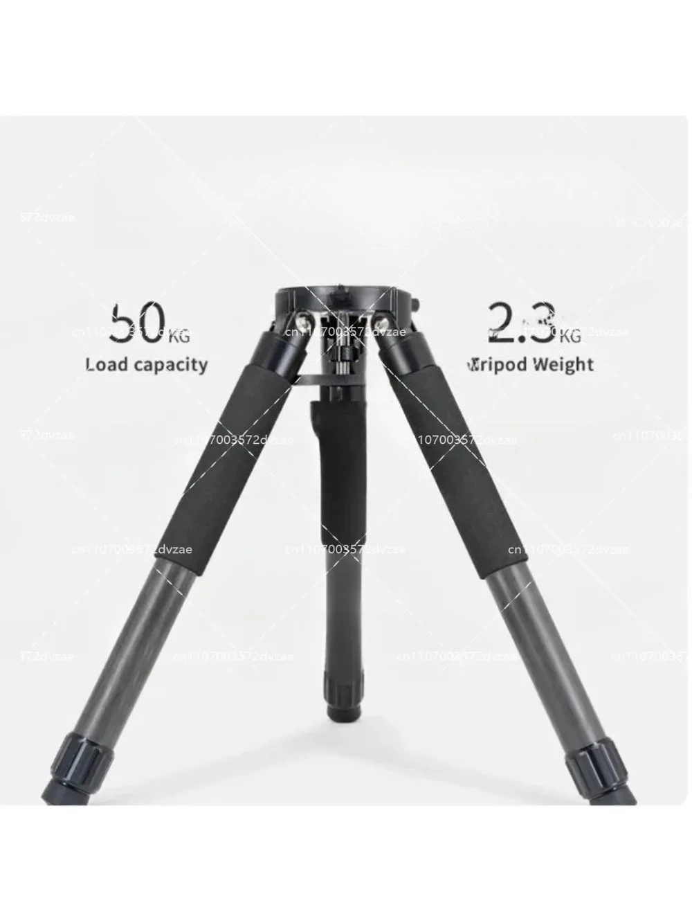 Trípode de Fibra de Carbono TC40 - Compatible con otras extensiones de base personalizadas