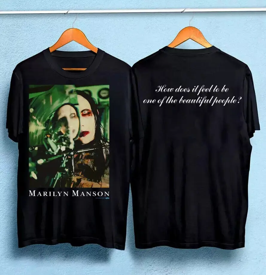 

MARILYN MANSON 1997 T-Shirt How Does It Feel To Be One Of The Beautiful Gift