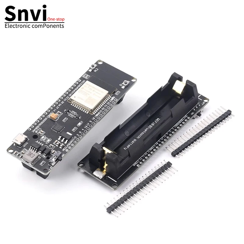 Snvi ESP32 ESP-32S Wireless WiFi & Bluetooth Development Board With 18650 Battery Holder ESP8266 ESP-WROOM-02