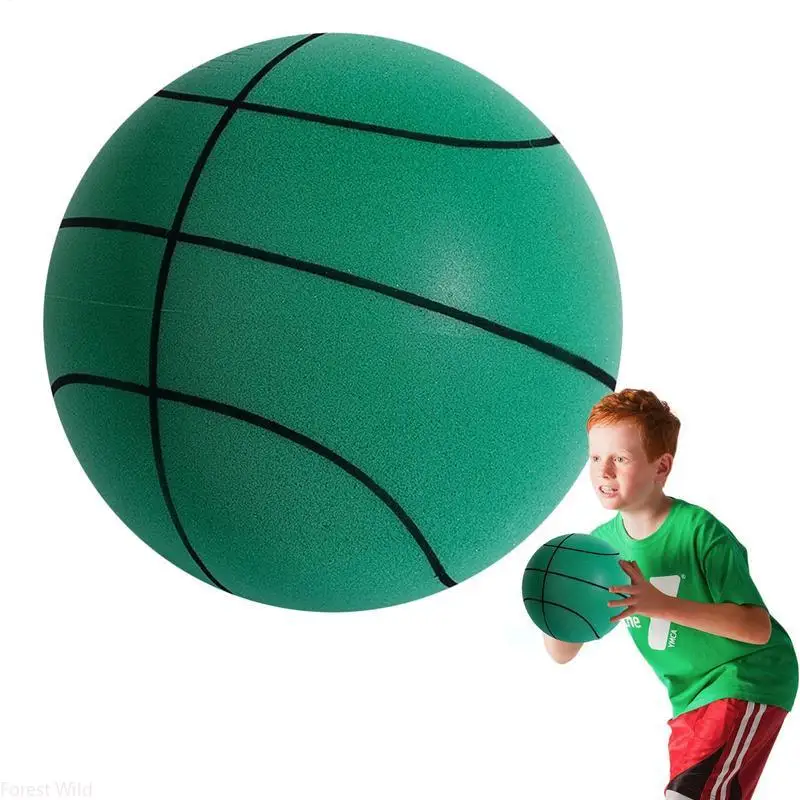 Quiet Silent Basketball Ball Toy Training Indoor Basketball For Kids Adults Home Playrooms Yards Safe Noise Free Gift Set