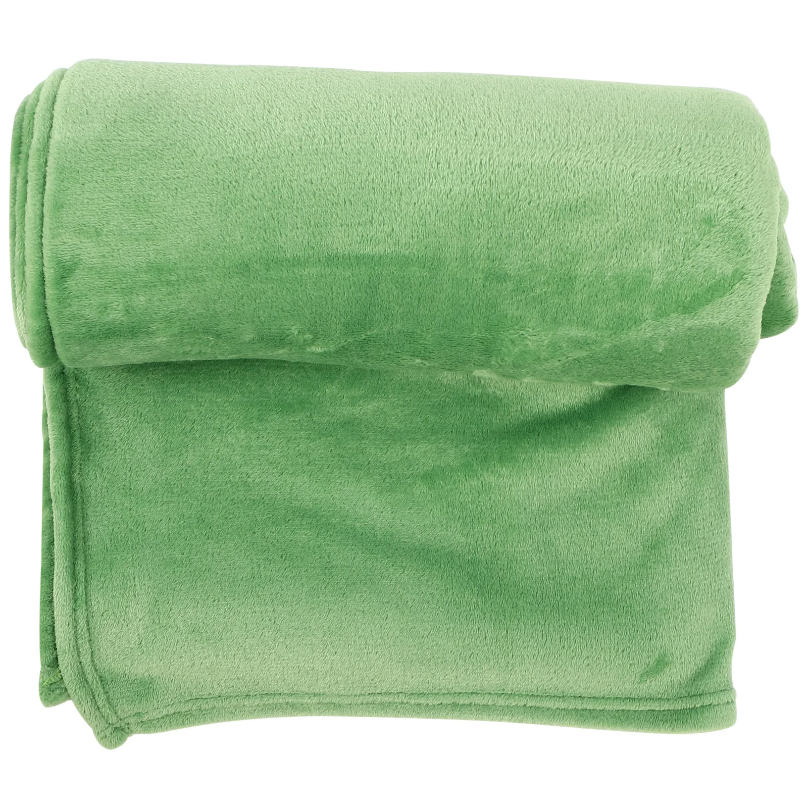 

Polar Fleece Blanket Solid Color Thermal Sleeping Throw for Outdoor Indoor Use Portable Comfortable Nap Blanket