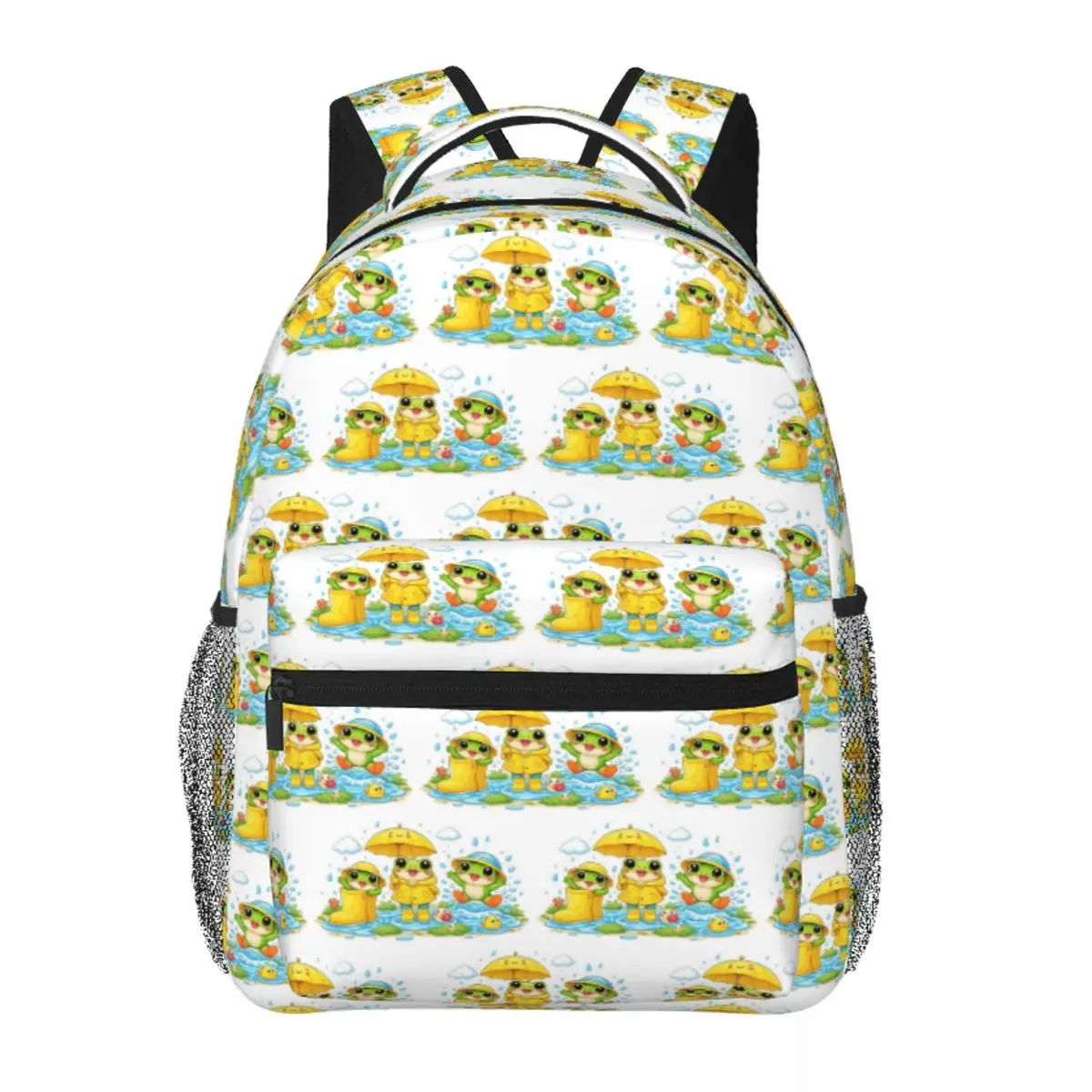 

Tree Frogs On Tropical Leaves Backpack Student Boys Girls BookBag Kids School Bag Computer Shoulder Bags for Men Women