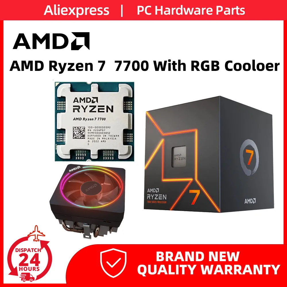 AMD Ryzen 7 7700 with Box Cooler Included: Real-World Performance