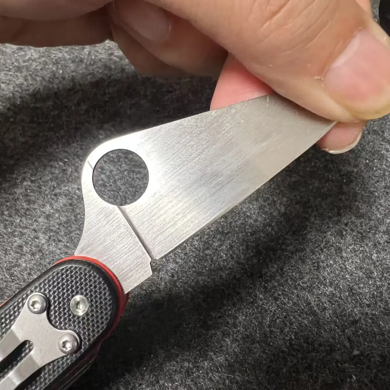 Handmade VG10 Steel Replacement Large Blade For 91mm Victorinox Swiss Army Knife SAK Folding Knife DIY Accessories