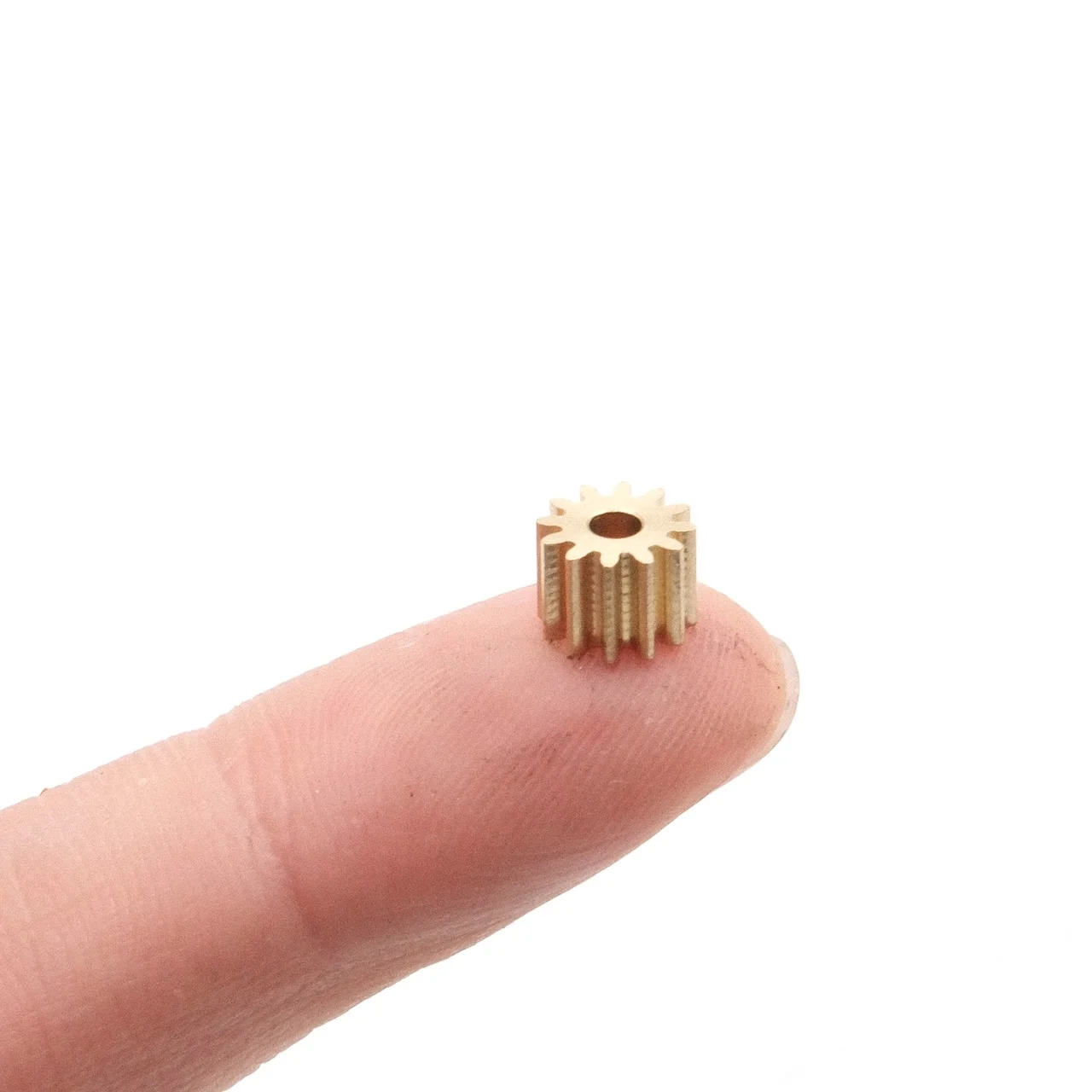 2.3MM 0.5 Modulus 9-20 Teeth Metal Brass Gears for Remote Control Models Quad-Rive Cars Robots Drones - Gearwheel Component