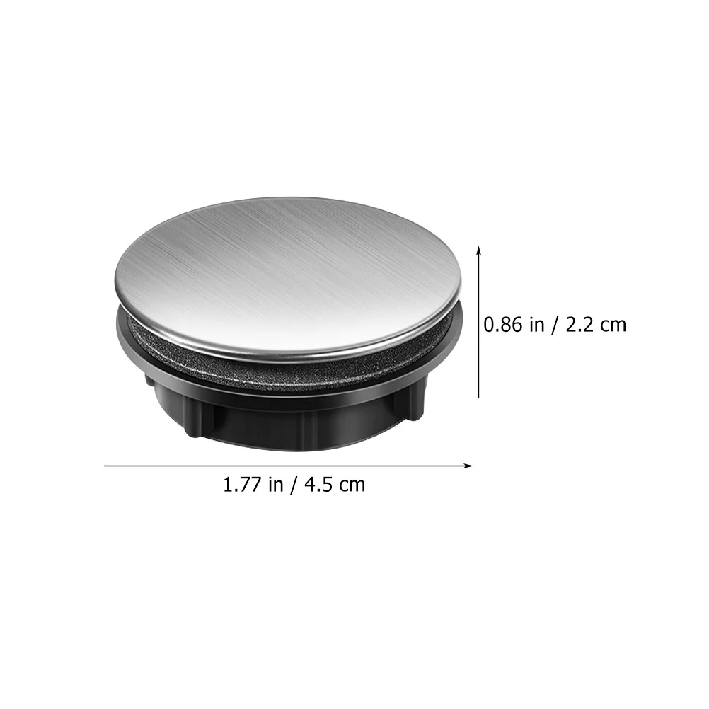 

4Pcs Stainless Steel Kitchen Faucet Hole Covers Water Sink Hole Cover Plug Stopper Sink Accessory Kitchen Accessory