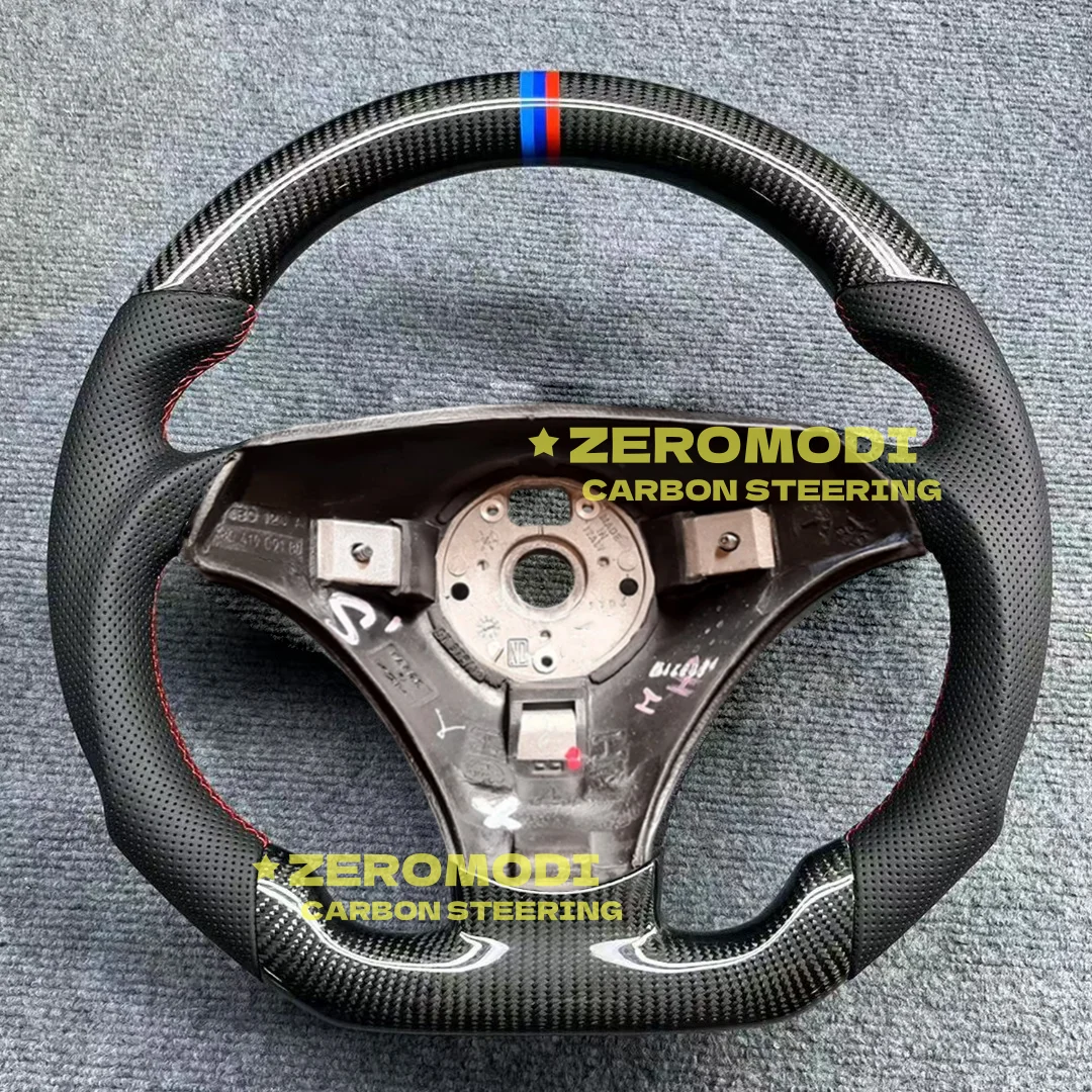 Steering Wheel For AUDI A4 B6 S4 RS4 S-Line Flat Bottom Extra THICK