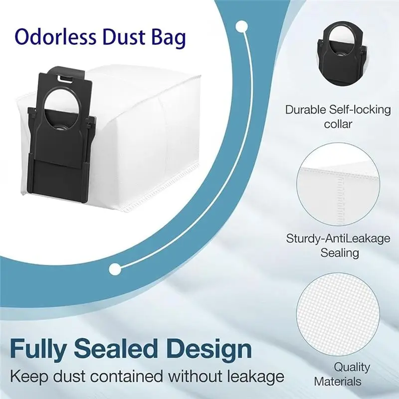 ABSJ-For Dreame X40 Ultra / L40 Ultra/MOVA P50 Pro Ultra Main Side Brush Filter For Greater Durability