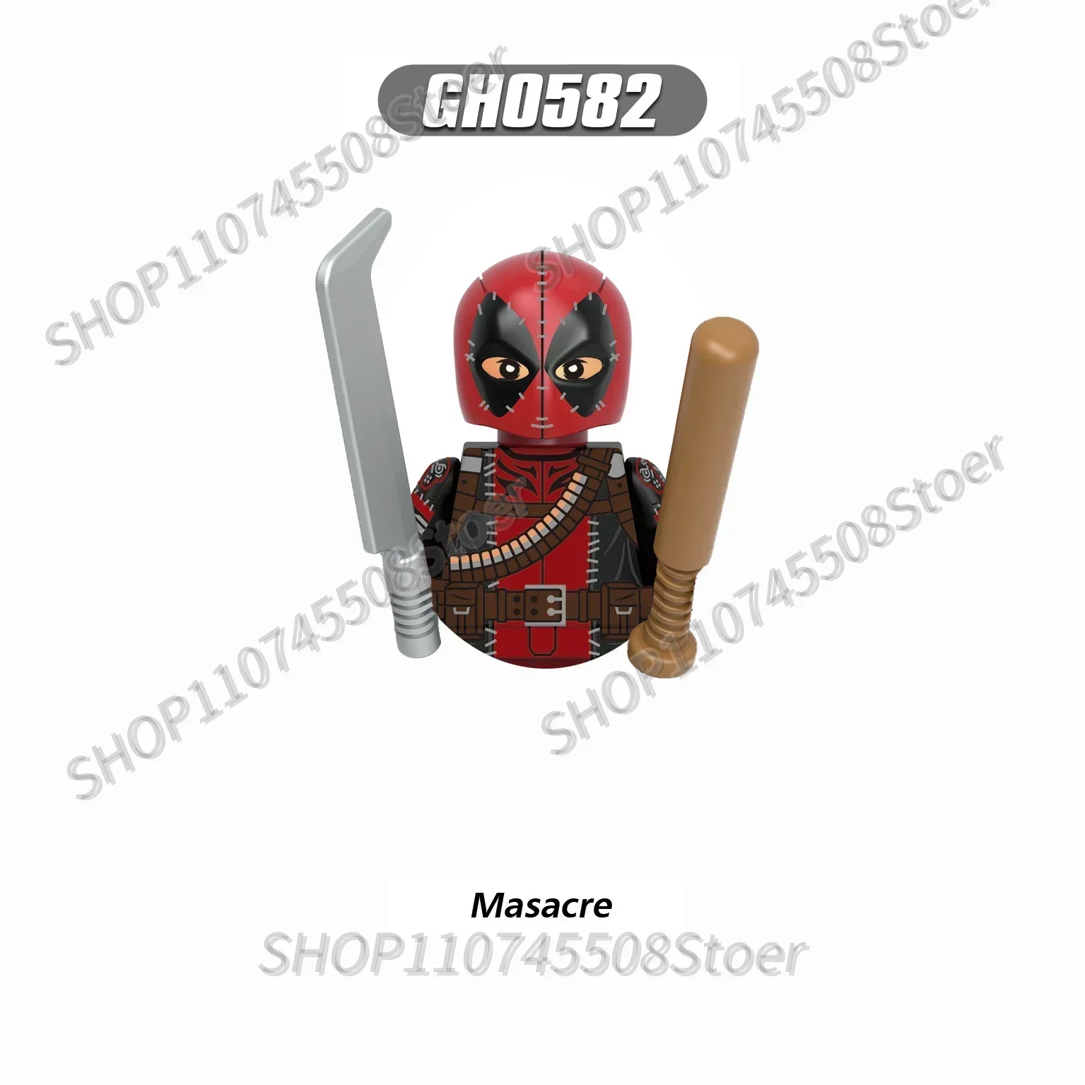 Heiße Sammelspielzeuge Marvel Bausteine Batgirl Magneto Wolverine Scream Deadpool Mini-Bausteine Partygeschenke