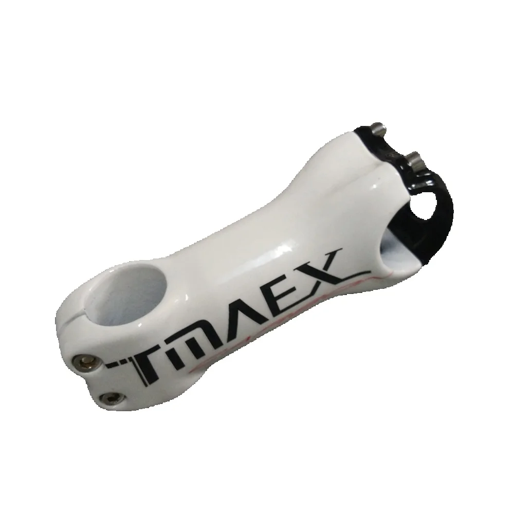 TMAEX - Wspornik roweru szosowego z białego włókna węglowego, Wspornik roweru górskiego, 28,6x80 mm, 90 mm, 100 mm, 110 mm, 120 mm — zdjęcie 2