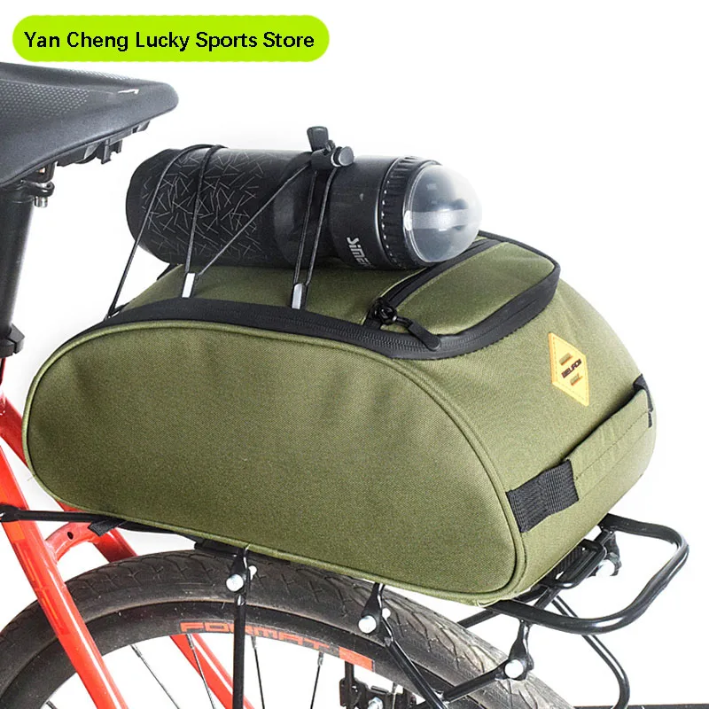

8L Mtb велосипедный пакет на заднее сиденье, складная задняя сумка для электрического велосипеда, багажник, большая вместительная функциональная сумка для велосипеда с