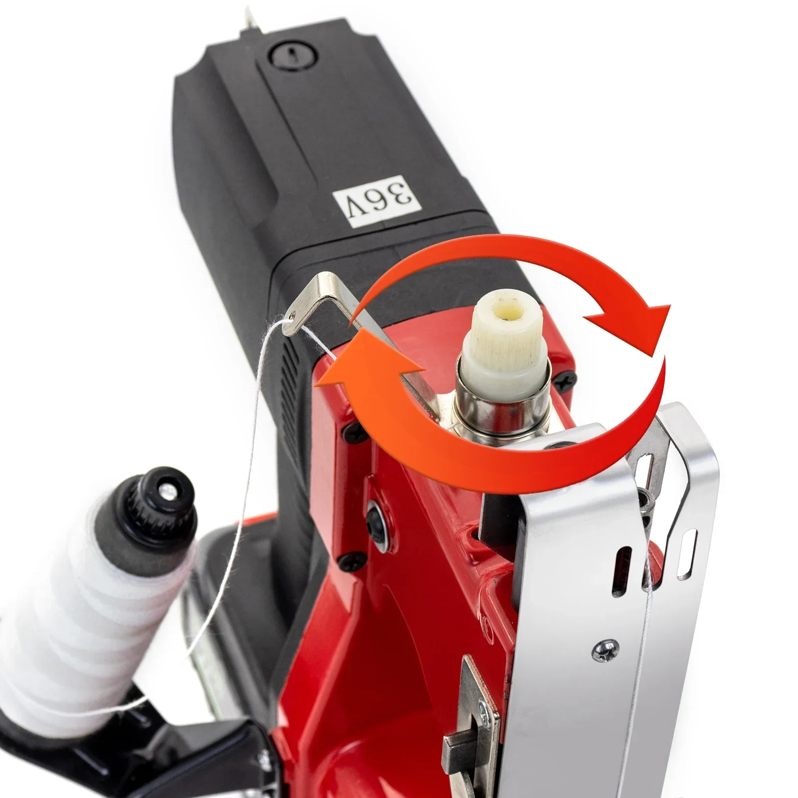 طاقة البطارية أو المكونات الكهربائية ماكينة خياطة يدوية صغيرة محمولة متعددة الوظائف