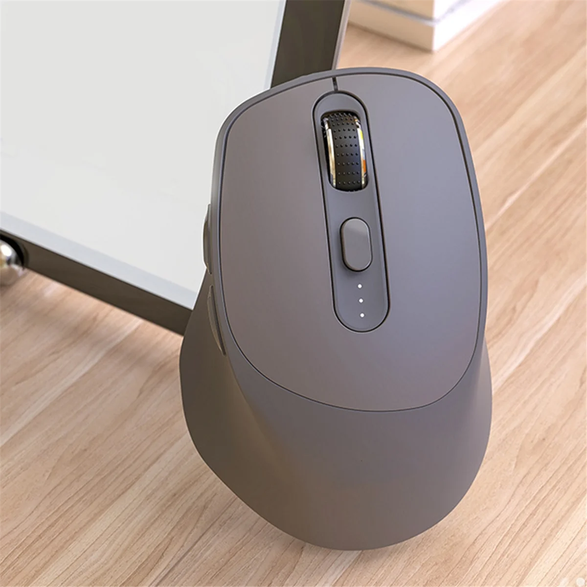 POP-lX7 เมาส์เงียบไร้สาย Bluetooth การออกแบบโหมดคู่ ปรับได้ 5-Speed DPI สําหรับแล็ปท็อปพีซีเกมสํานักงาน